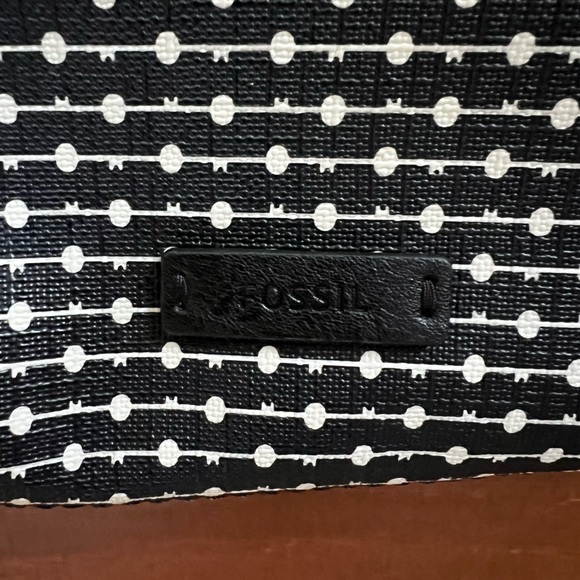 Fossil Black and Brown Crossbody Bag - Picture 4 of 9